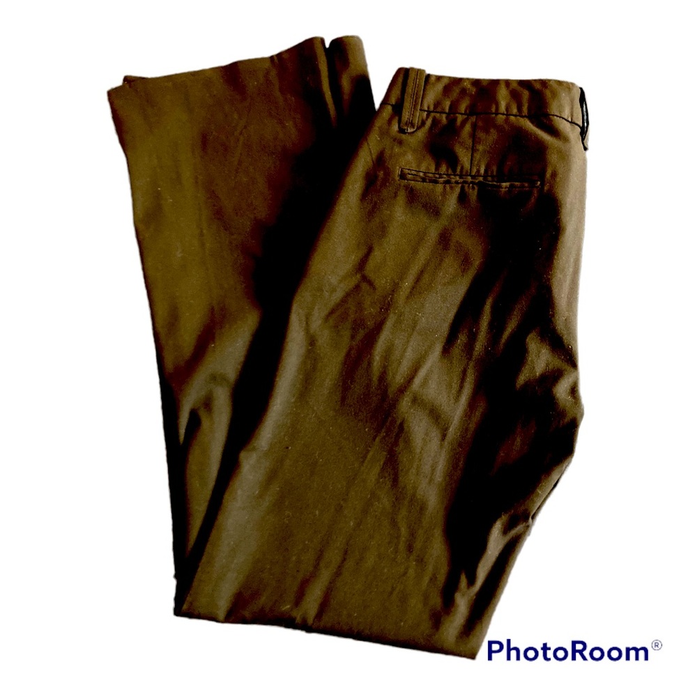 Womens GAP hipslung fit black pants